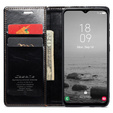CASEME flipové puzdro pre Samsung Galaxy A34 5G, Waxy Textured, čierne