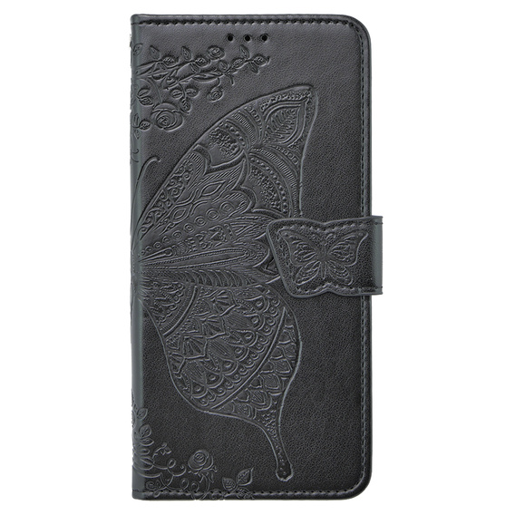 Klapkové puzdro pre Oppo A79 5G, Butterfly, čierne
