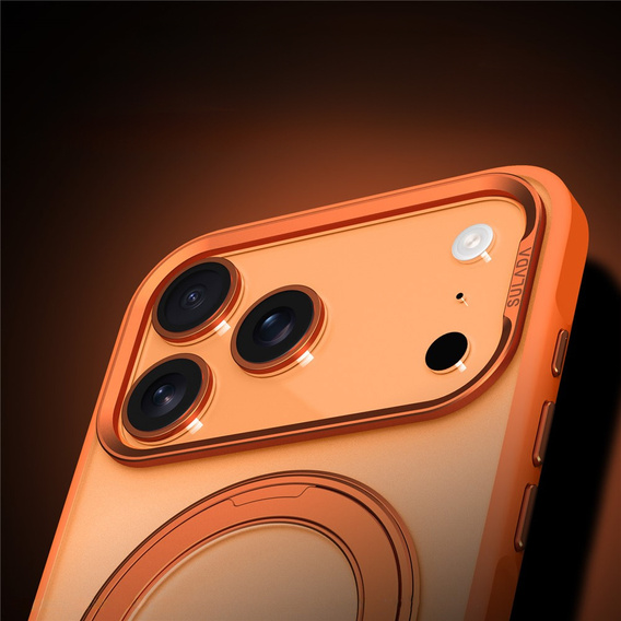 SULADA Magnetic Matte - puzdro MagSafe so stojanom pre iPhone 17 Pro