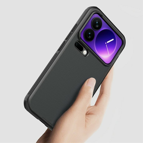 NILLKIN Frosted Shield Pro MagSafe puzdro pre Xiaomi 17 Pro Max, čierne