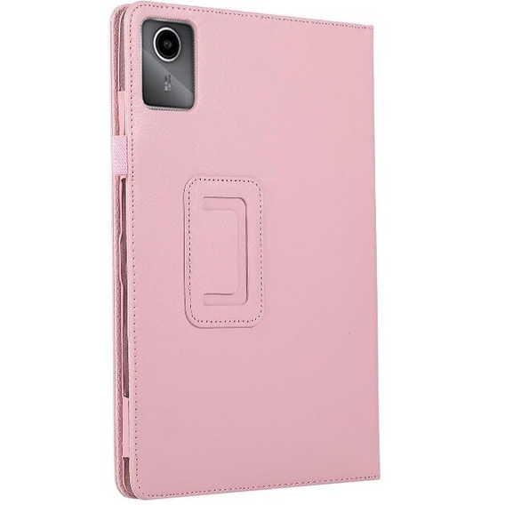 Puzdro pre Lenovo Tab M11, bi-fold, s chlopňou, ružové