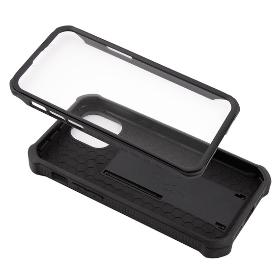 Obrnené puzdro pre iPhone 13 mini, Dexnor Full Body, čierne