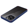 Obal na mobil pre iPhone 13 Pro, ERBORD Hybrid Case, modré