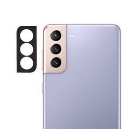 Kovový kryt fotoaparátu pre Samsung Galaxy S21, modré