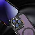 Puzdro pre iPhone 14 Pro Max, ERBORD Impact Guard, MagSafe, čierne