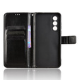 Klapkové puzdro pre OnePlus Nord 5, Crazy Horse Wallet, čierne