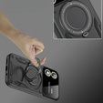 Pancierované puzdro pre Motorola Moto G24 / G24 Power / G04, Magnetic Ring, čierne