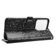 Flipové puzdro pre Motorola Moto G86 Power 5G, Wallet Rhombus, čierne