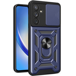 Obal na mobil pre Samsung Galaxy M34, CamShield Slide, modré
