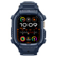 Pasek z etui Spigen do Apple Watch Ultra 49mm, Rugged Armor Pro, Czarny