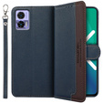 Klapkové puzdro pre Motorola Edge 30 Neo 5G, KHAZNEH RFID, Dual Color, modré