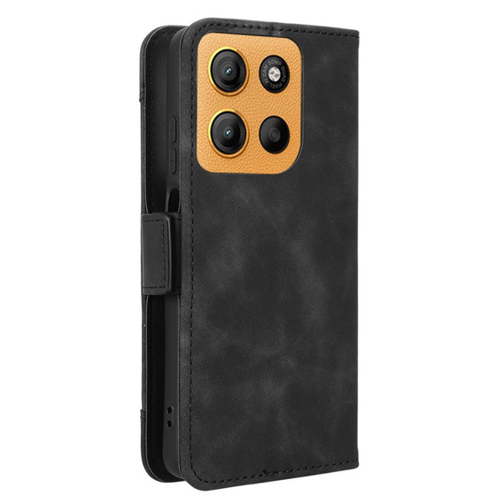 Klapkové puzdro pre Motorola Moto G15 / Motorola Moto G15 Power, Card Slot, čierne