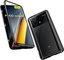Puzdro pre Xiaomi Poco F6 Pro, Frame Case, čierne