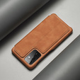 Klapkové puzdro pre Samsung Galaxy A52 5G / 4G, LC.IMEEKE, hnedé