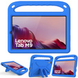 Detské puzdro pre Lenovo Tab M9, detské puzdro s rukoväťou, modré