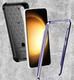 Obal na mobil pre Samsung Galaxy S23 Plus, Heavy Duty Ring Belt Clip, fialové