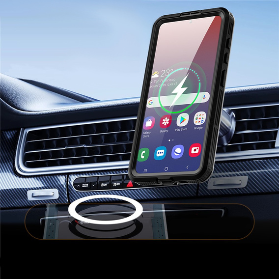 Vodotesné puzdro REDPEPPER pre Samsung Galaxy S26, čierne