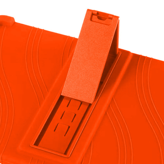 Silikón puzdro pre Xiaomi Redmi Pad SE 11", Impact, pancierovaný, oranžové