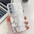 Puzdro pre Samsung Galaxy A36 5G / A56 5G, Feather, strieborné