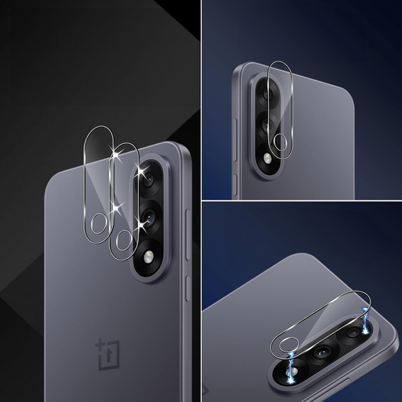 2x ERBORD Tvrdené sklo na fotoaparát pre Realme 12 Pro / 12 Pro+, priehľadné