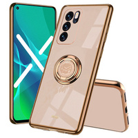 Obal na mobil pre Oppo Reno 6 5G, Electro Ring, zlaté