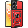 Obal na mobil pre Realme C55, CamShield Slide, červené