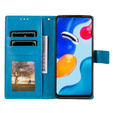 Klapkové puzdro pre Xiaomi Redmi Note 11/11S, Mandala, modré