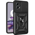 Obal na mobil pre Motorola Moto G13 / G23, CamShield Slide, čierne
