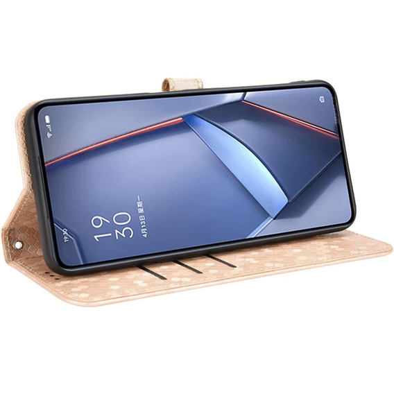 Flipové puzdro pre Xiaomi Redmi A5, Wallet Rhombus, ružové