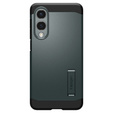 Puzdro Spigen pre Samsung Galaxy A36 5G, Tough Armor Mag MagSafe, čierne + tvrdené sklo 9H