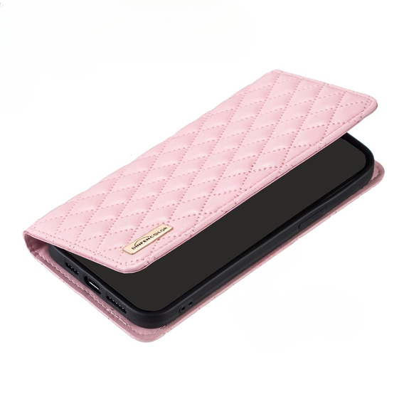 Klapkové puzdro pre Samsung Galaxy A34 5G, Wallet, BINFEN COLOR, ružové