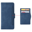 Klapkové puzdro pre T Phone 2 5G, Card Slot, tmavomodré
