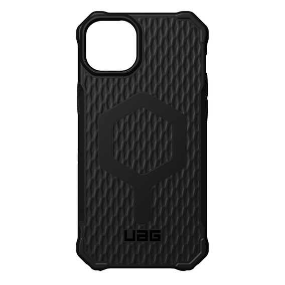 Urban Armor Gear Obal na mobil pre iPhone 14 Plus, Essential Armor MagSafe, čierne