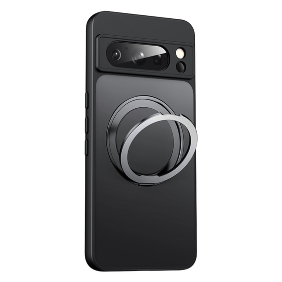 Puzdro pre telefón Google Pixel 8A, Fusion Hybrid Kickstand, pre MagSafe, priehľadné