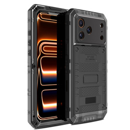 Vodotesné puzdro IP68 pre iPhone 17 Pro, čierne