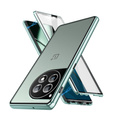 Puzdro pre OnePlus 12 5G, Magnetic Dual Glass, zelený