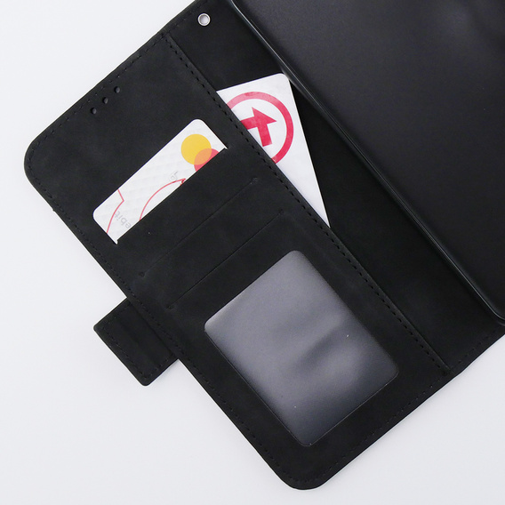 Klapkové puzdro pre Motorola Moto G54 5G, Card Slot, čierne