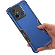 Obrnené puzdro pre Xiaomi Redmi 12C, Dual-Layer, tmavomodré