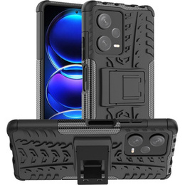 Obal na mobil pre Xiaomi Redmi Note 12 Pro+ 5G, Tire Armor, čierne