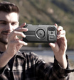 Obrnené puzdro Dexnor so stojanom a spúšťou fotoaparátu, pre MagSafe pre iPhone 17