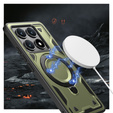Puzdro pre Xiaomi 14T, Military MagSafe, zelený