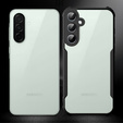 Puzdro pre Samsung Galaxy A56, AntiDrop Hybrid, čierne + tvrdené sklo 9H