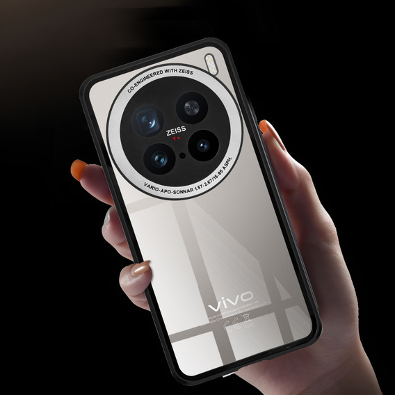 Puzdro pre Vivo X200 Pro 5G, Magnetic Dual Glass, čierne