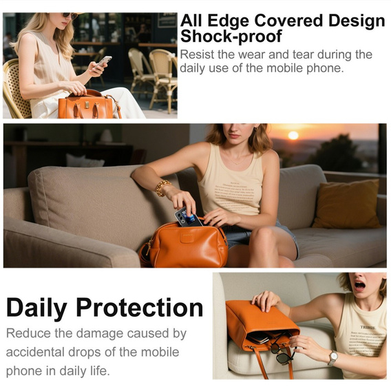 Puzdro IMAK pre Xiaomi Redmi Note 15 Pro Plus 5G, séria UX-5, priehľadné