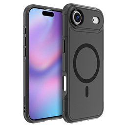 Puzdro MagForce pre iPhone Air, pre MagSafe, pancierované, čierne