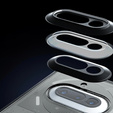 Obal na mobil pre Nothing Phone 3A, Fusion Hybrid, transparentné / čierne