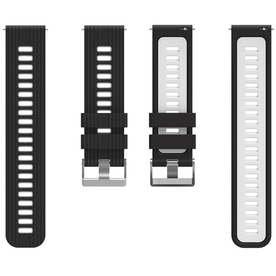 22 mm univerzálny silikónový remienok
