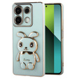 Puzdro pre Xiaomi Redmi Note 13 Pro 5G, Rabbit, zelený + tvrdené sklo 9H