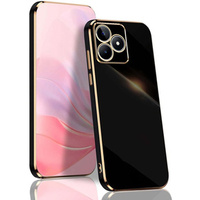 Puzdro pre Realme Note 50, Glamour CamShield, čierne