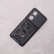 Obal na mobil pre Oppo A98 5G, CamShield Slide, čierne
